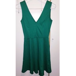 Emerald Green dress - skater dress?